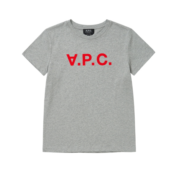 아페쎄 여성 반팔 티셔츠 VPC 로고 COEZB F26140 PLB