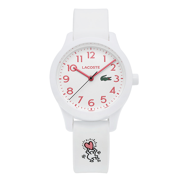 라코스테 손목 시계 여자 아동 러버 L.12.12 2030016