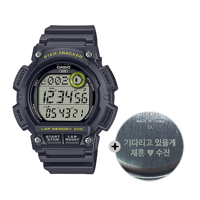 (무료각인) 카시오 군인 시계 군대 전자 WS-2100H-8A