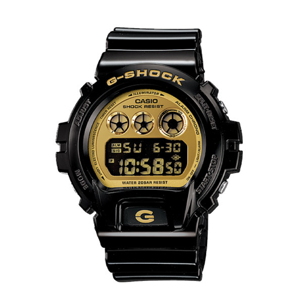 지샥 전자 손목 시계 디지털 흑금 DW-6900CB-1